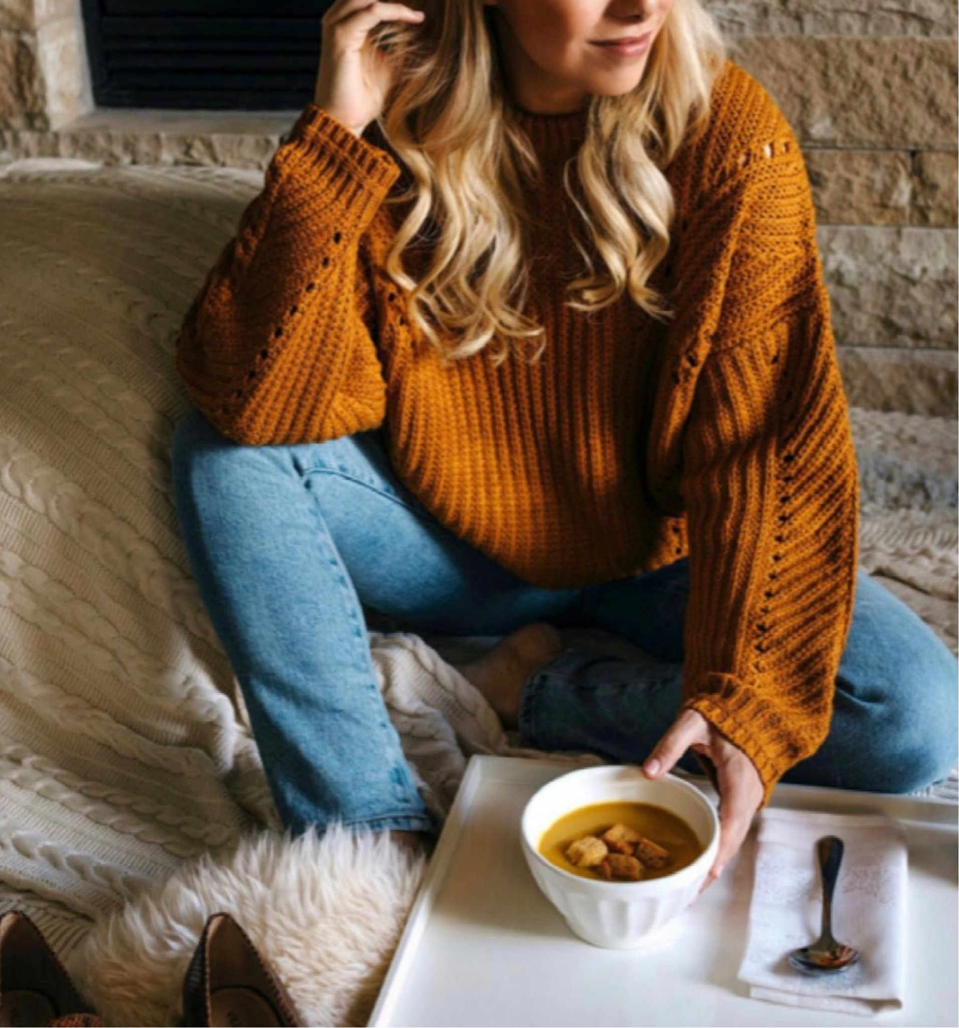 Orange sweater 
Fall outfit 
Amazon 
Amazon fashion 
Amazon finds 

#LTKSeasonal #LTKstyletip #LTKunder50