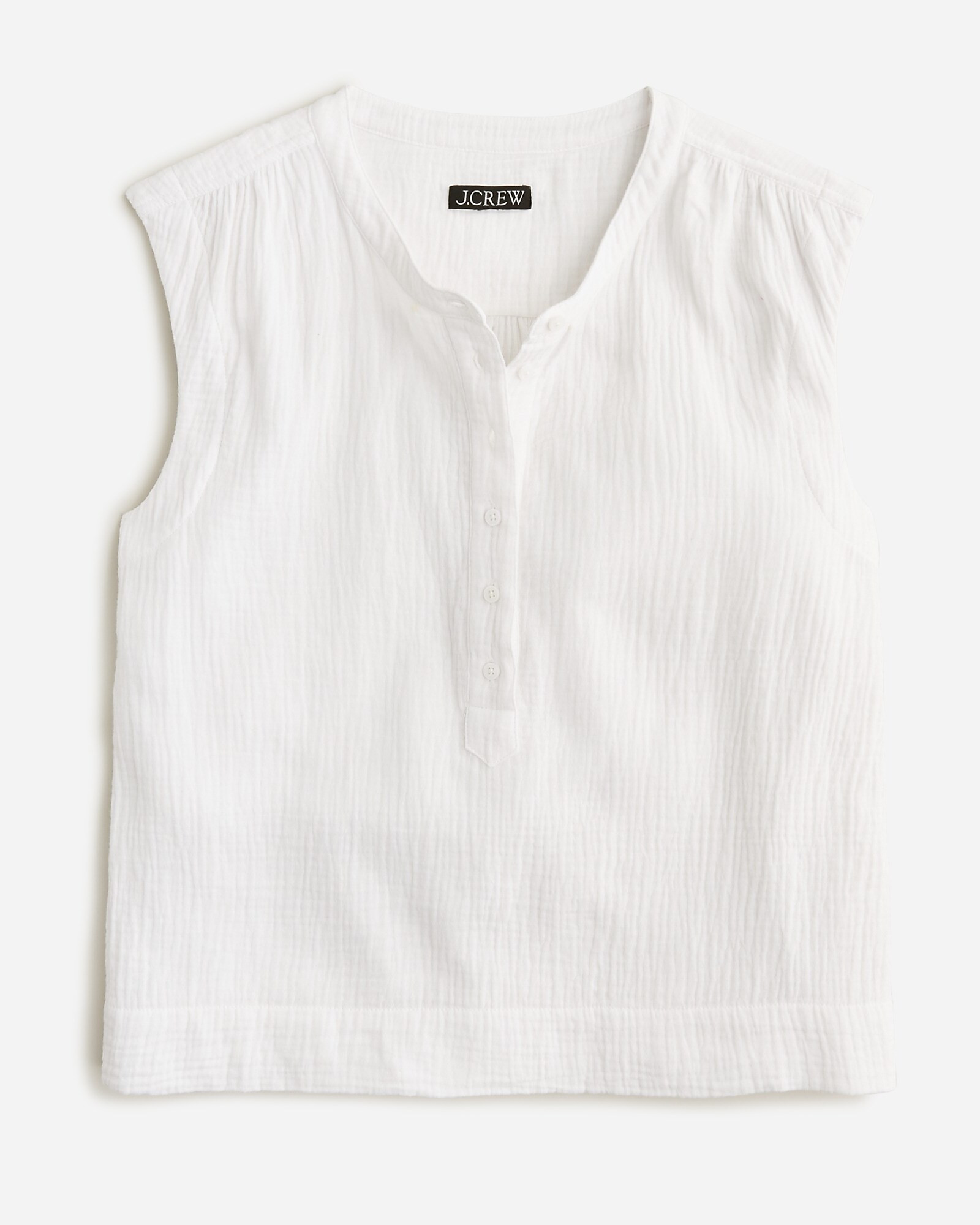 Cora top in soft gauze | J. Crew US