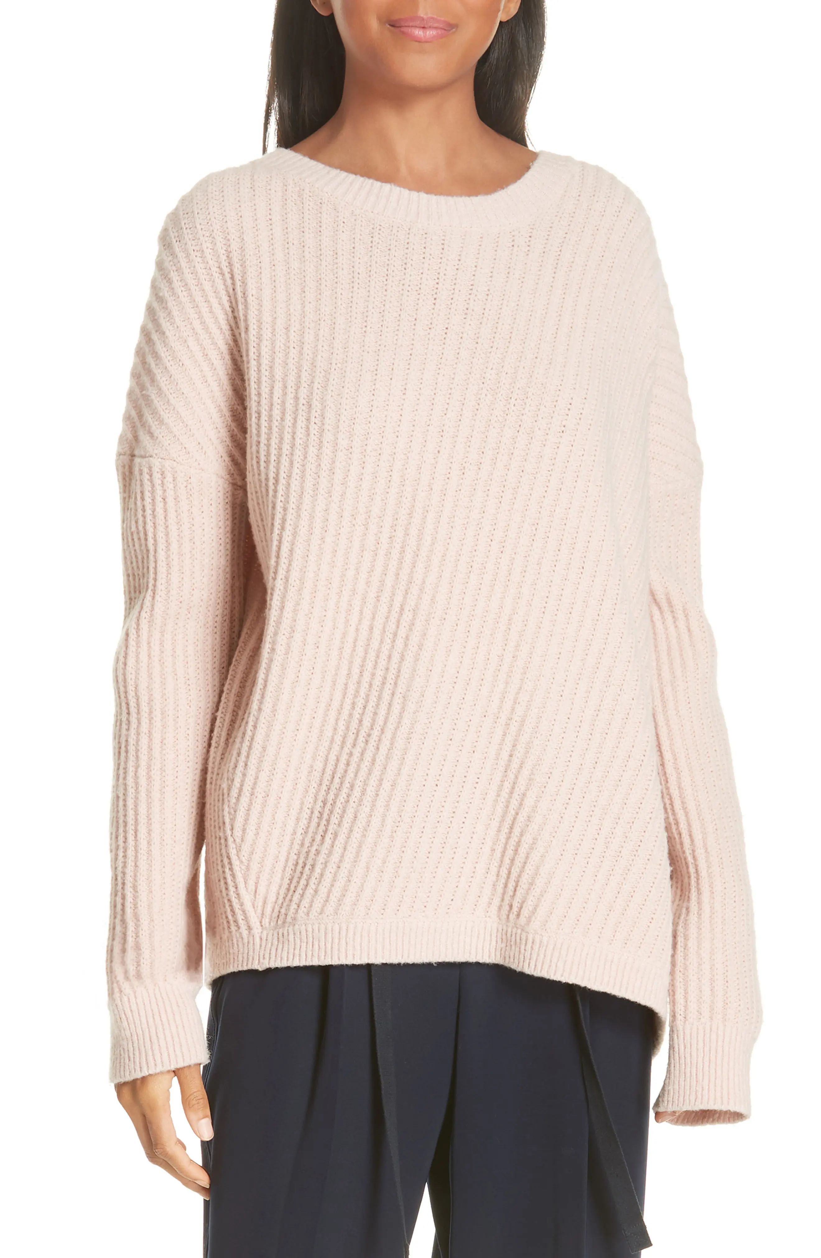 Vince Side Slit Ribbed Sweater | Nordstrom