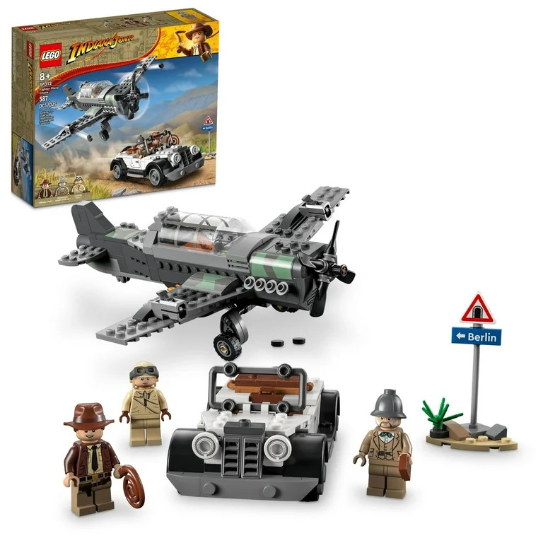 LEGO Indiana Jones and the Last Crusade Fighter Plane Chase 77012 Building Set, Featuring a Build... | Walmart (US)