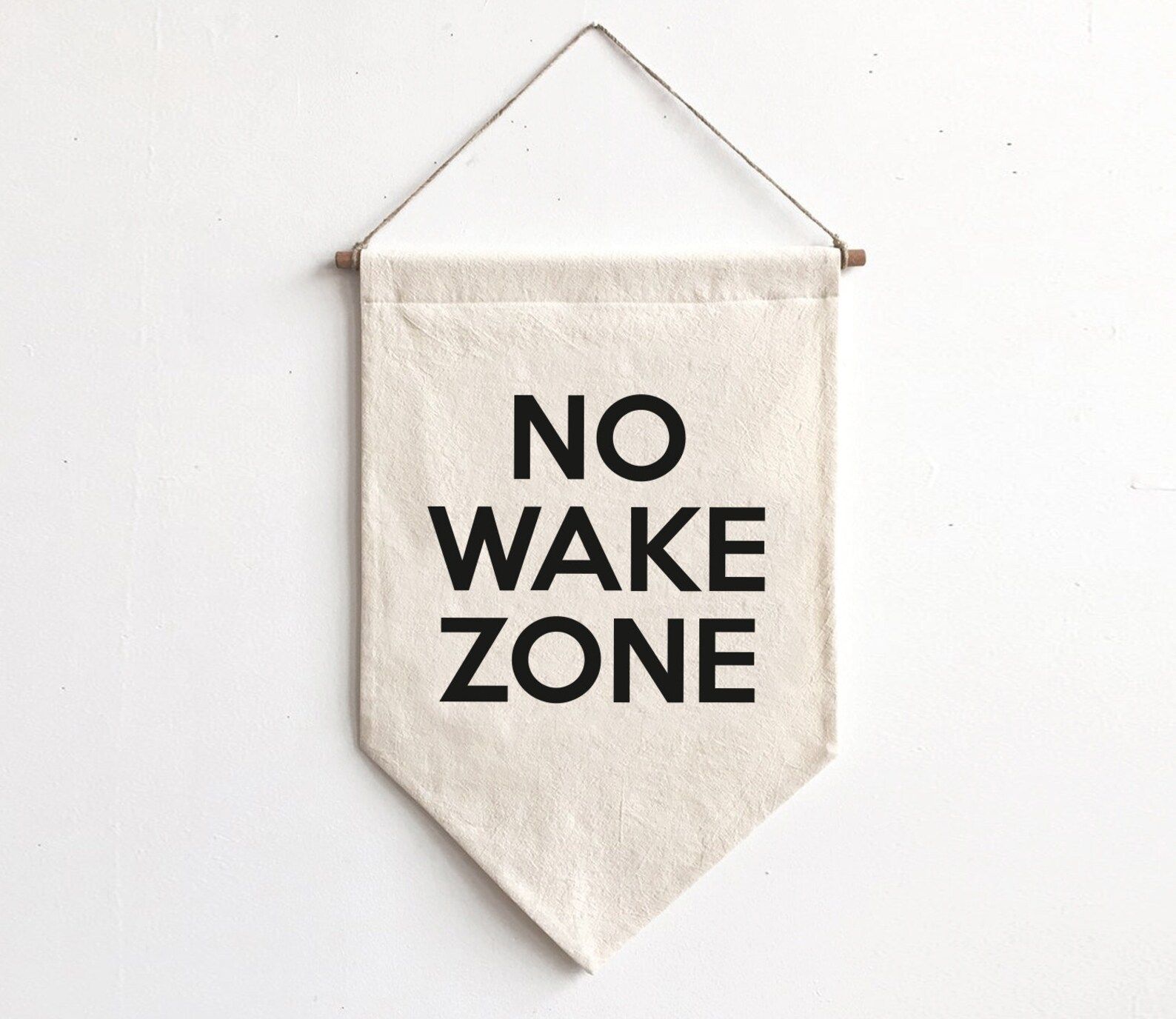 No Wake Zone Handmade Front Door Decorwall Bannercanvas | Etsy | Etsy (US)
