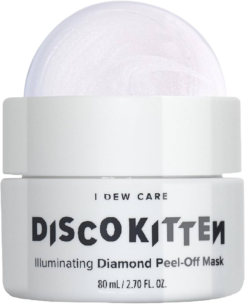 I DEW CARE Peel-off Mask - Disco Kitten | Illuminate Skin With White Water Lily and Diamond Powde... | Amazon (US)