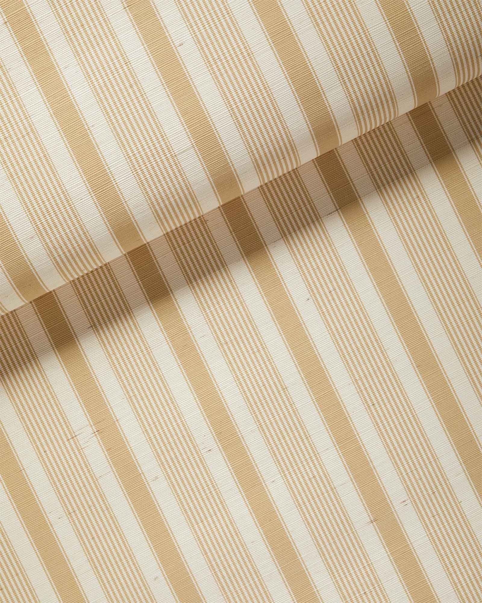 French Stripe Grasscloth Wallcovering | Serena and Lily