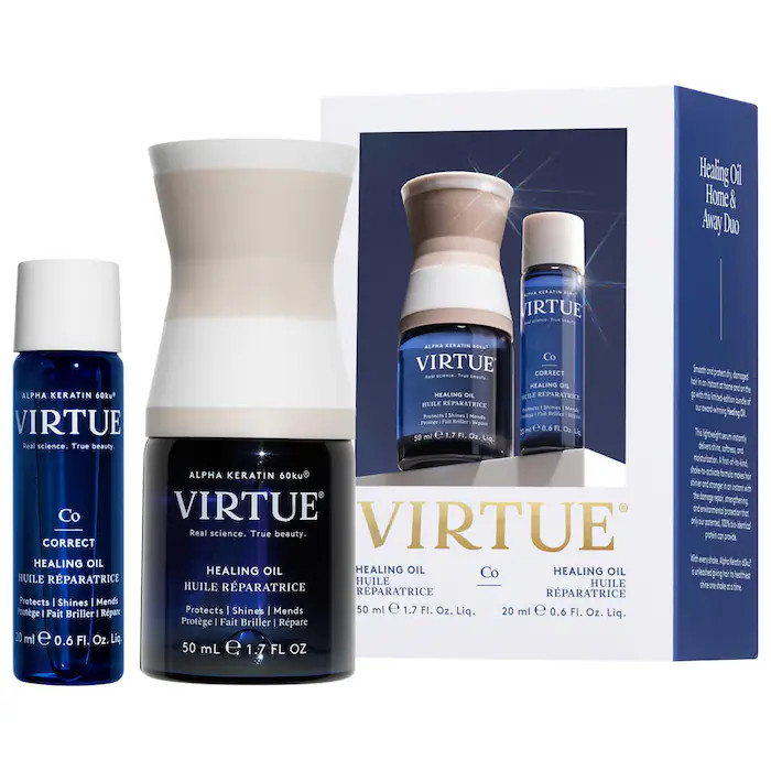 Virtue Holiday Healing Oil Home & Away Duo Gift Set | Sephora (US)