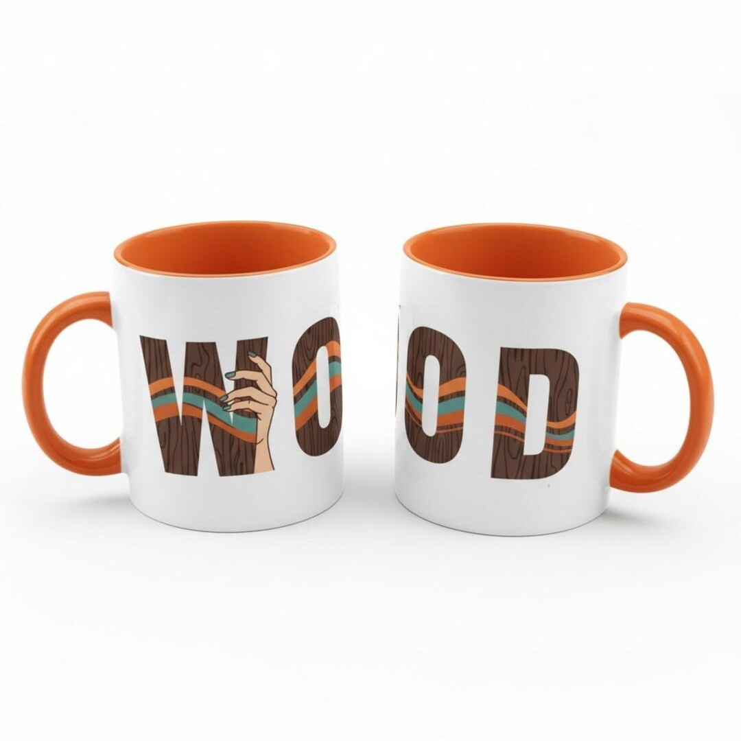 WOOD Mug, Taylor Inspired, TLOAS, 11oz & 15oz White With Orange Accent, Adult Humor, Swiftie Gift... | Etsy (US)
