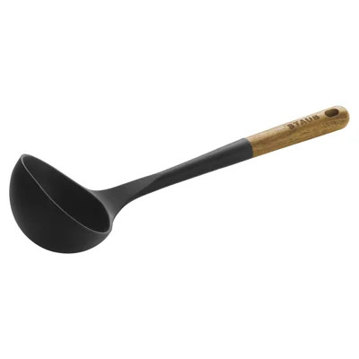 Staub Silicone with Wood Handle Cooking Utensil, Soup Ladle | Wayfair North America