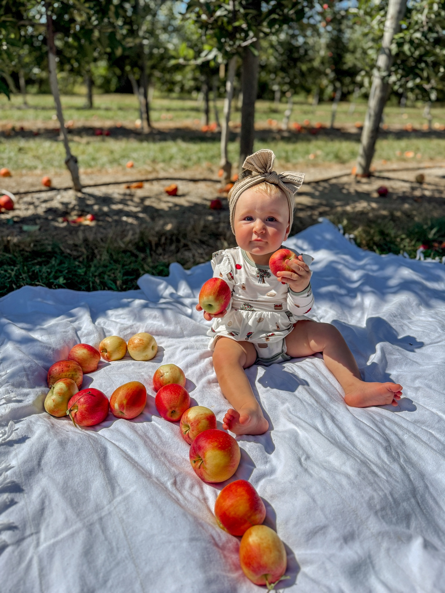9 months with the apple of our eye 🍎 

These bamboo twirl dresses are my favorite for baby girls, she’s in 6-12 and they run TTS

#LTKBaby