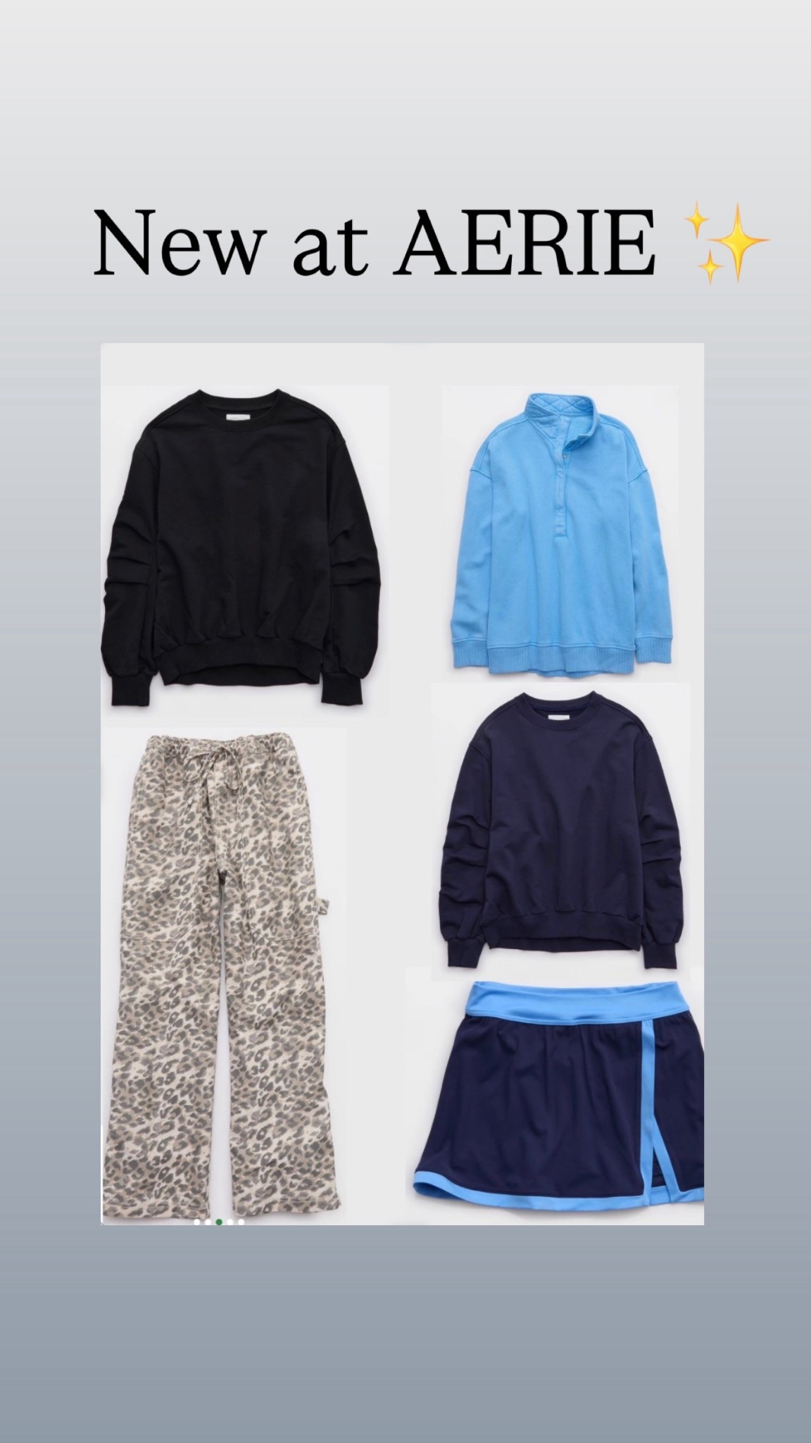 New at aerie 

Casual / Cute / Comfy 

#almost40 

#LTKActive #LTKOver40 #LTKPetite