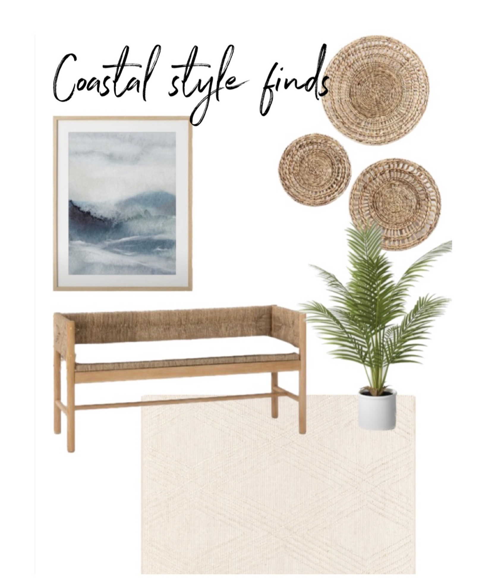 Coastal inspired decor 🌊 🤍

#LTKhome #LTKSeasonal