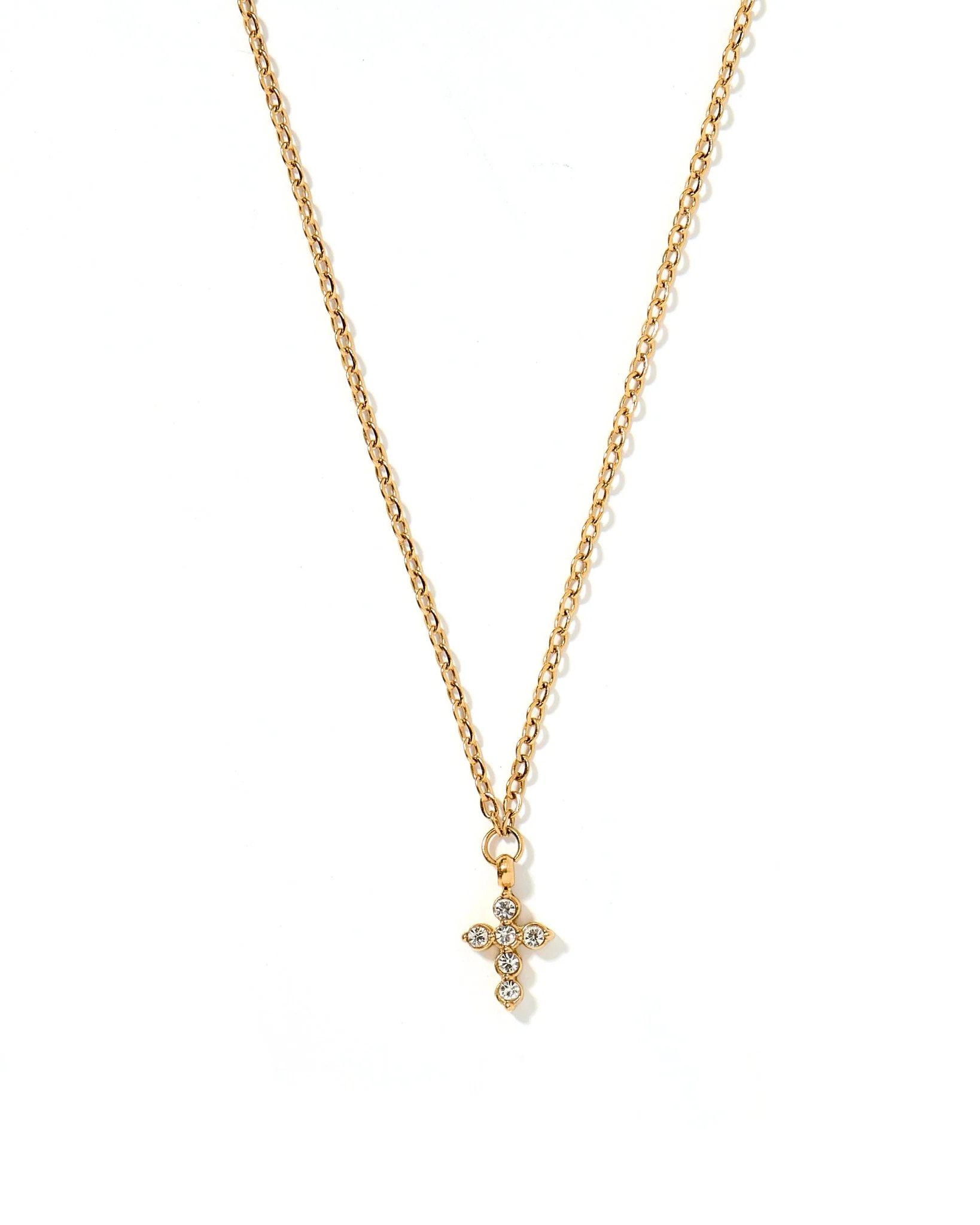 Necklace - Carly Cross - Shop LINNY CO | LINNY CO LLC