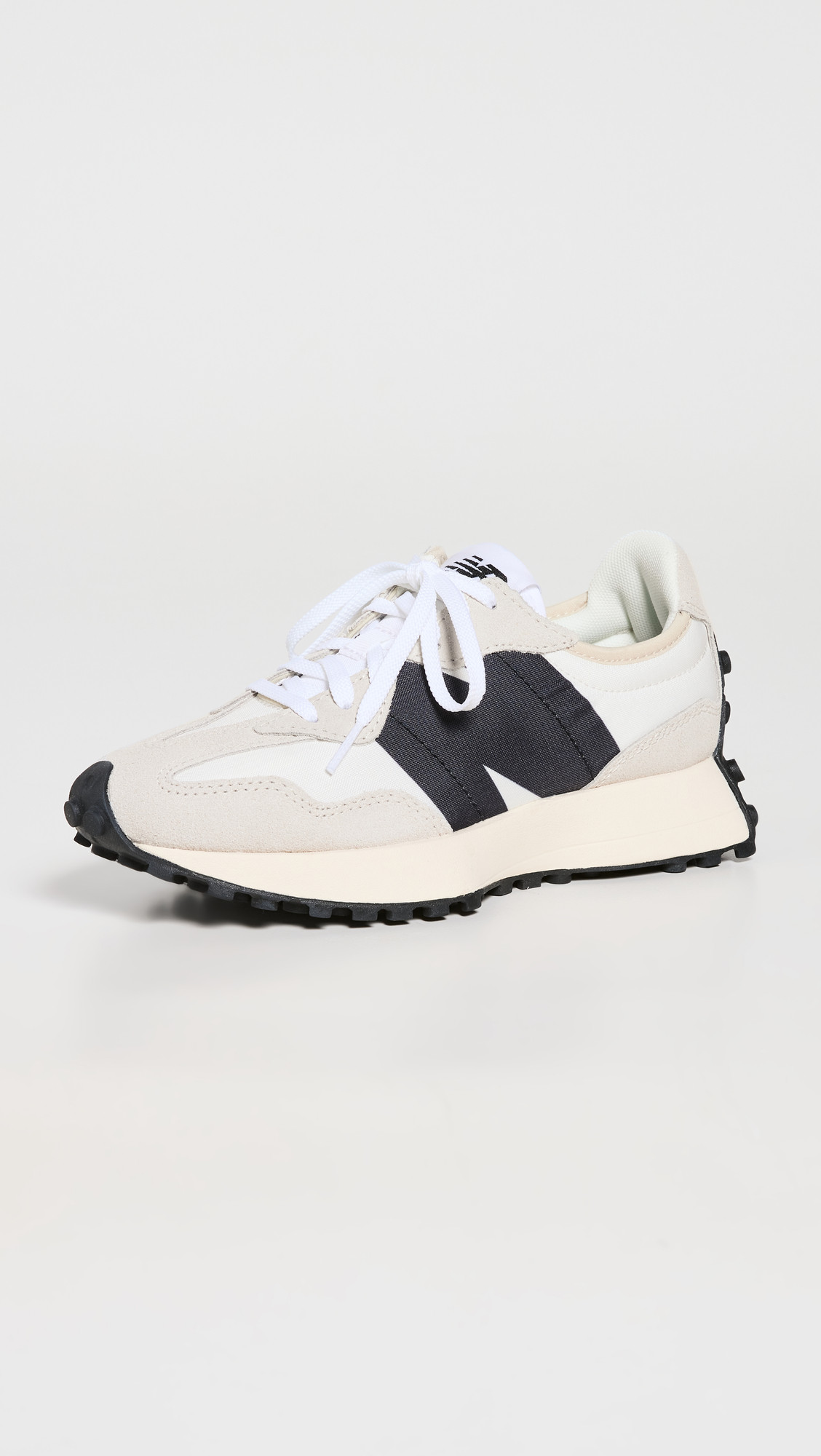 New Balance 327 Sneakers Sea Salt/White/Black 7 | Shopbop
