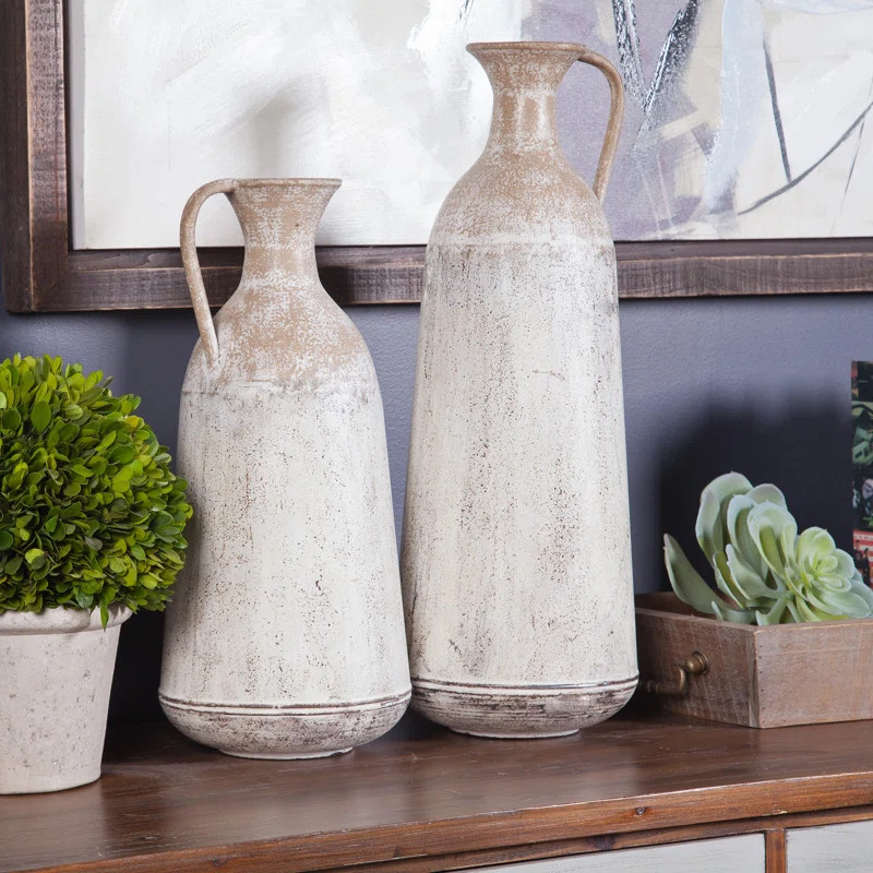 Randel Pitcher 2 Piece Floor Vase Set | Wayfair North America