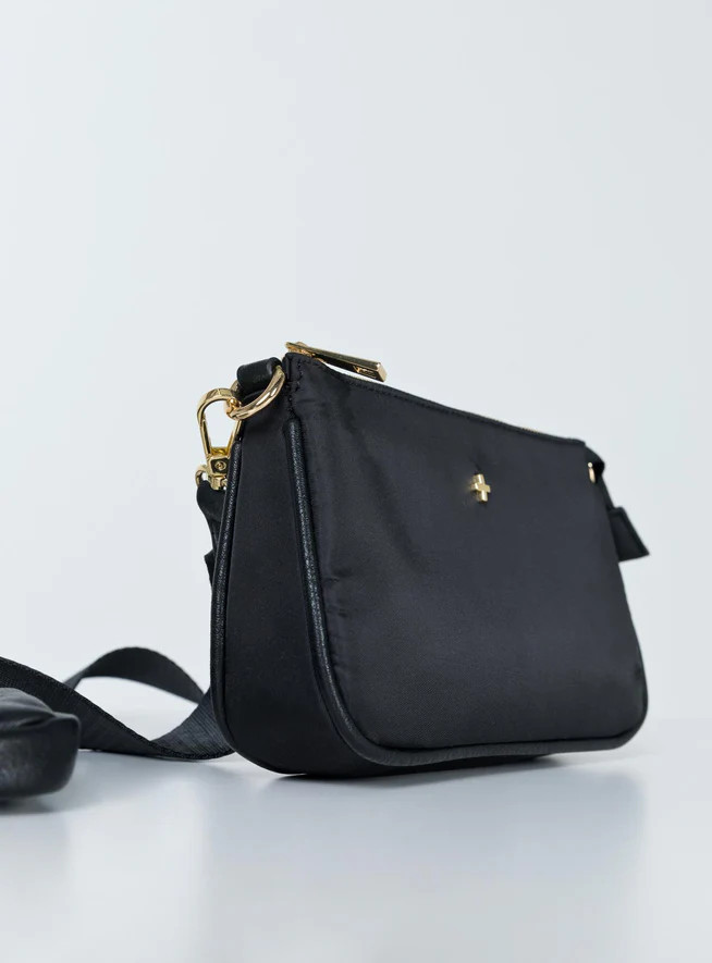 Peta & Jain Pheonix Black Nylon Bag | Princess Polly US