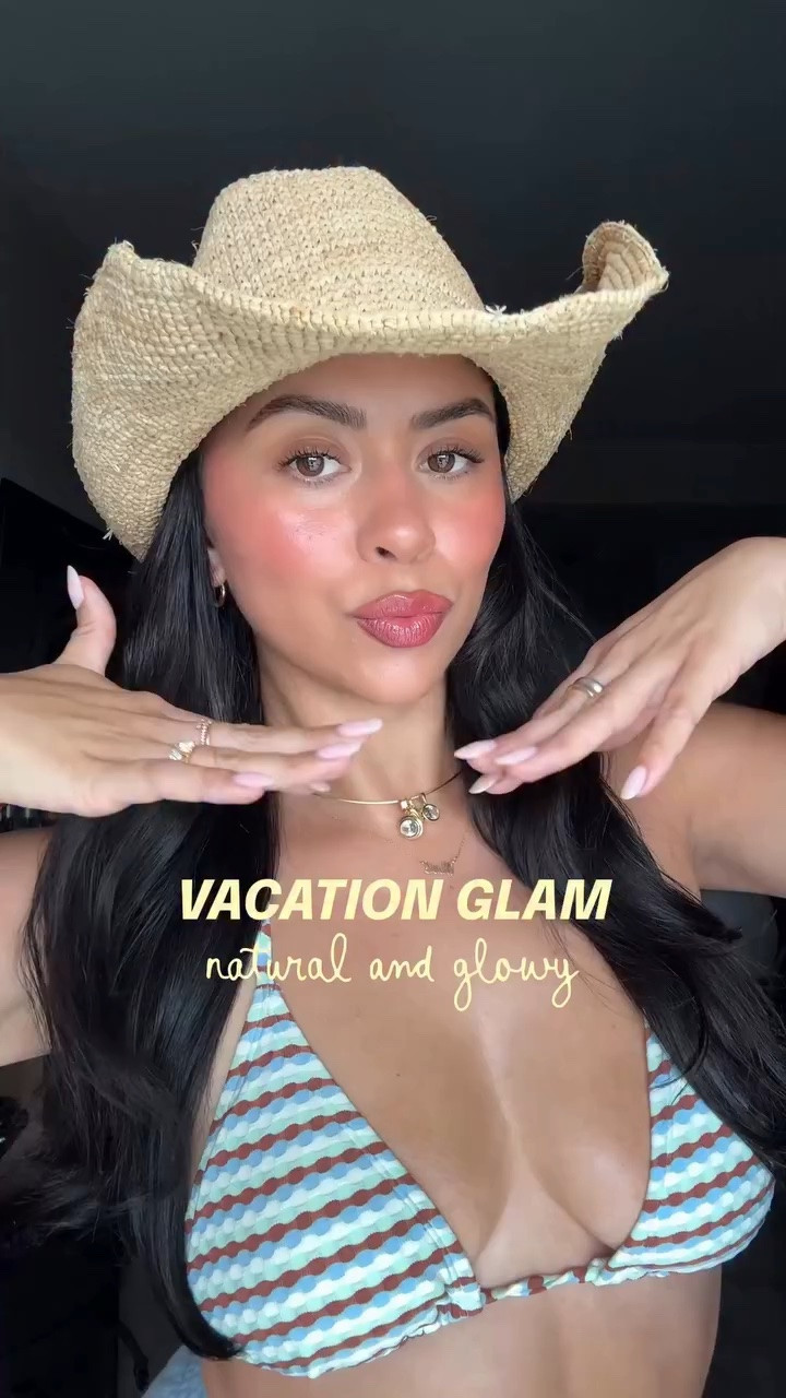 my go to glam on vacation for a natural and glowy look!!! I promise it’s so long lasting if you apply these setting mists in order 🌴✨⭐️🤍

#LTKBeauty #LTKgrwm #LTKmomlife