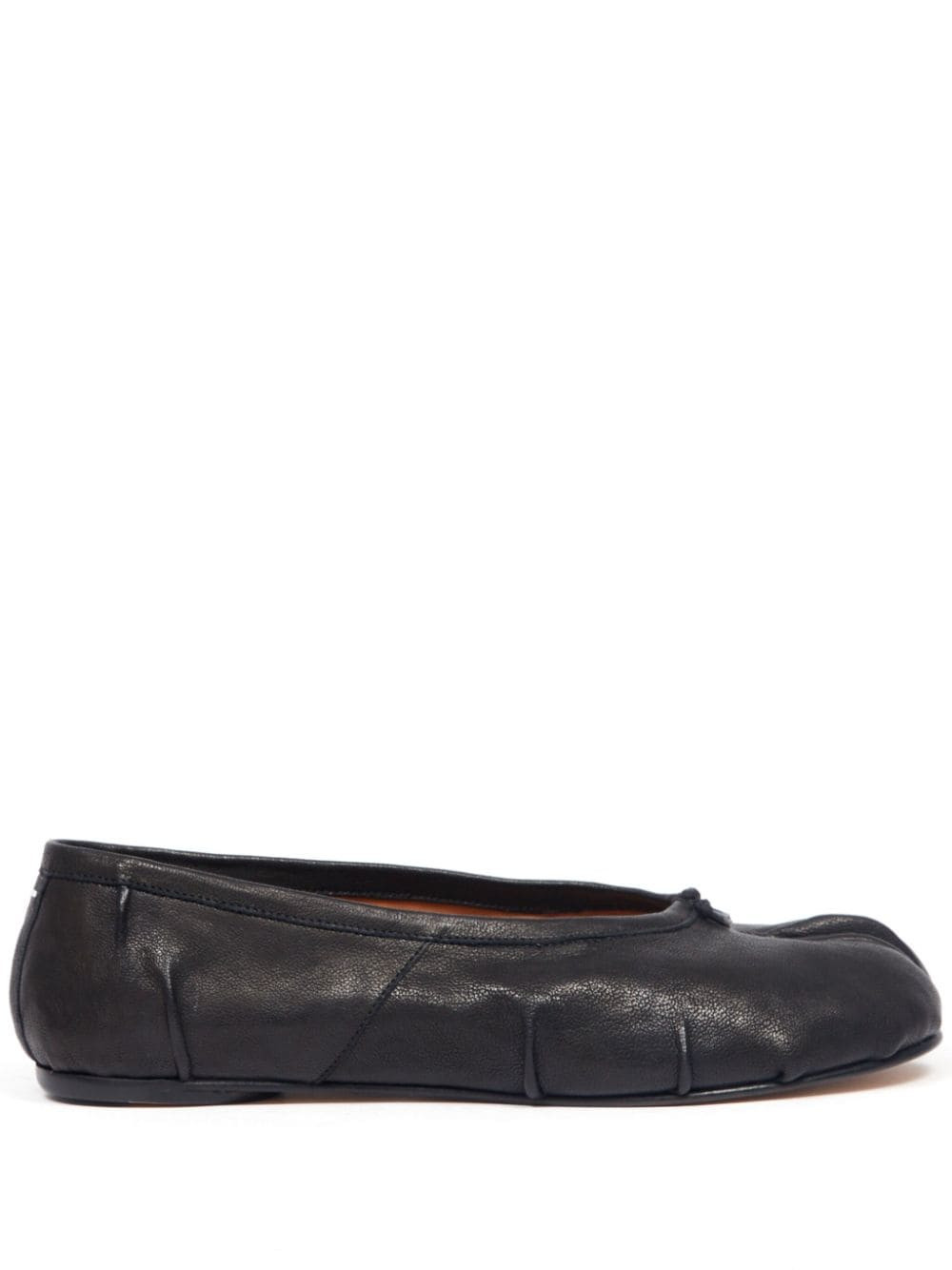 Maison Margiela Tabi New leather ballerina shoes - Black | Farfetch Global