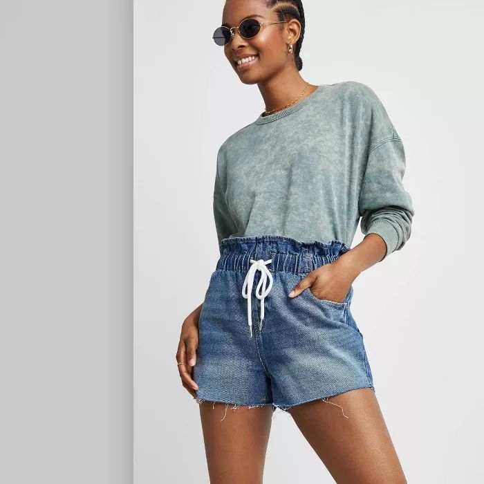 Women's Denim Comfort Shorts - Wild Fable™ | Target