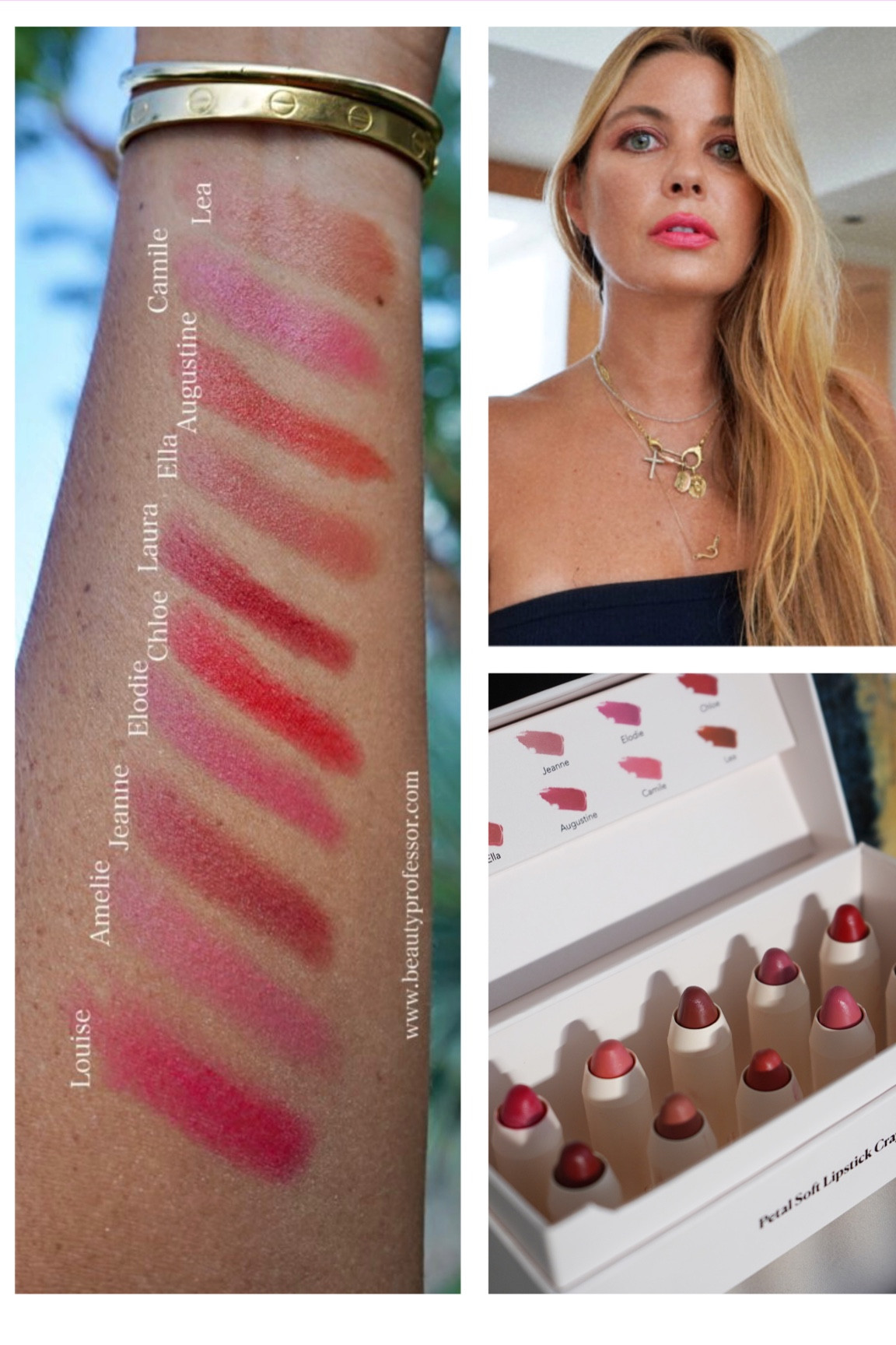 Laura Mercier petal soft lip crayons, lip color swatches, bright pink lips, French girl makeup 

I love this creamy, blurring formula…it’s fresh and effortless 💄Wearing Louise here  

#LTKbeauty #LTKunder50 #LTKSeasonal