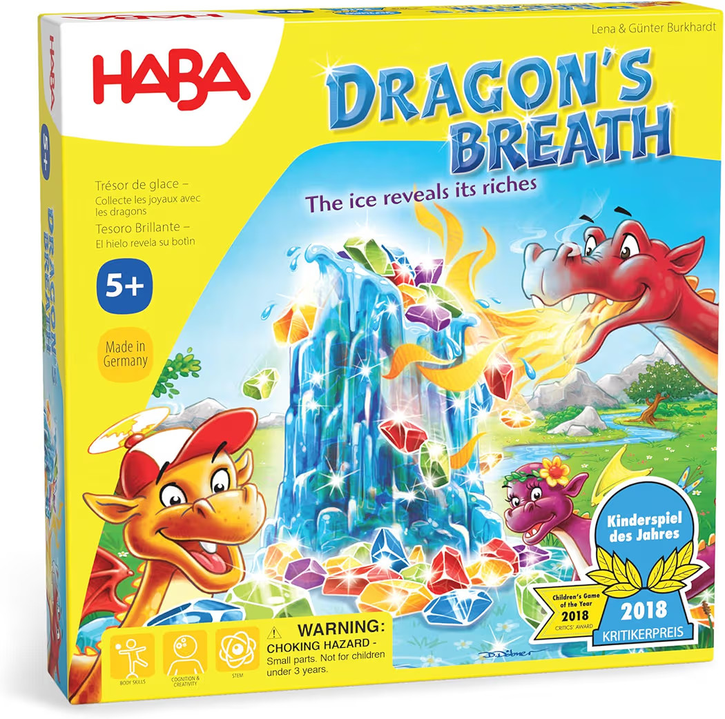 HABA Dragon's Breath Board Game - Award- Winning Board Games for Family Night and Exciting Tablet... | Amazon (US)