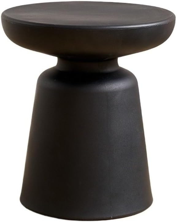 Small End Table Round Side Table, Plastic Coffee Table for Small Spaces, Creative Sofa Side Table... | Amazon (US)