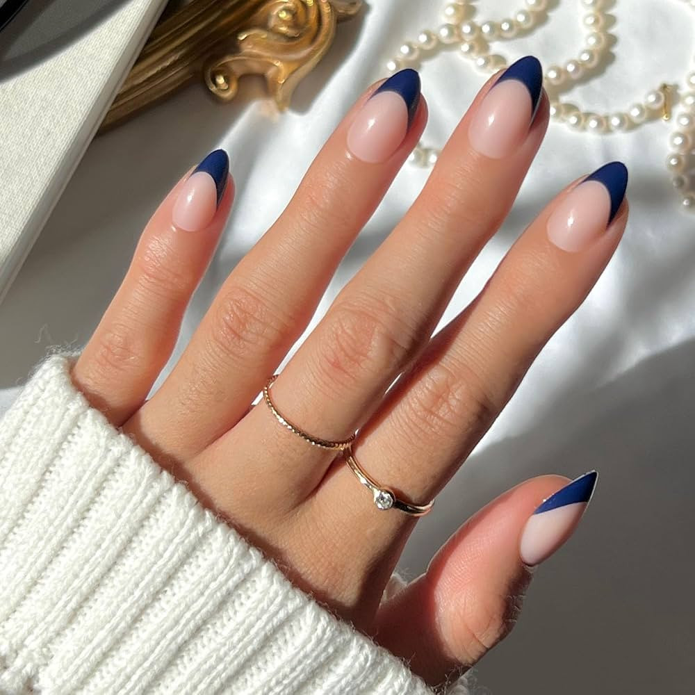 Glamnetic Press On Nails - Short Almond, Glossy Fake Nails 30 Pc Full Kit | Amazon (US)