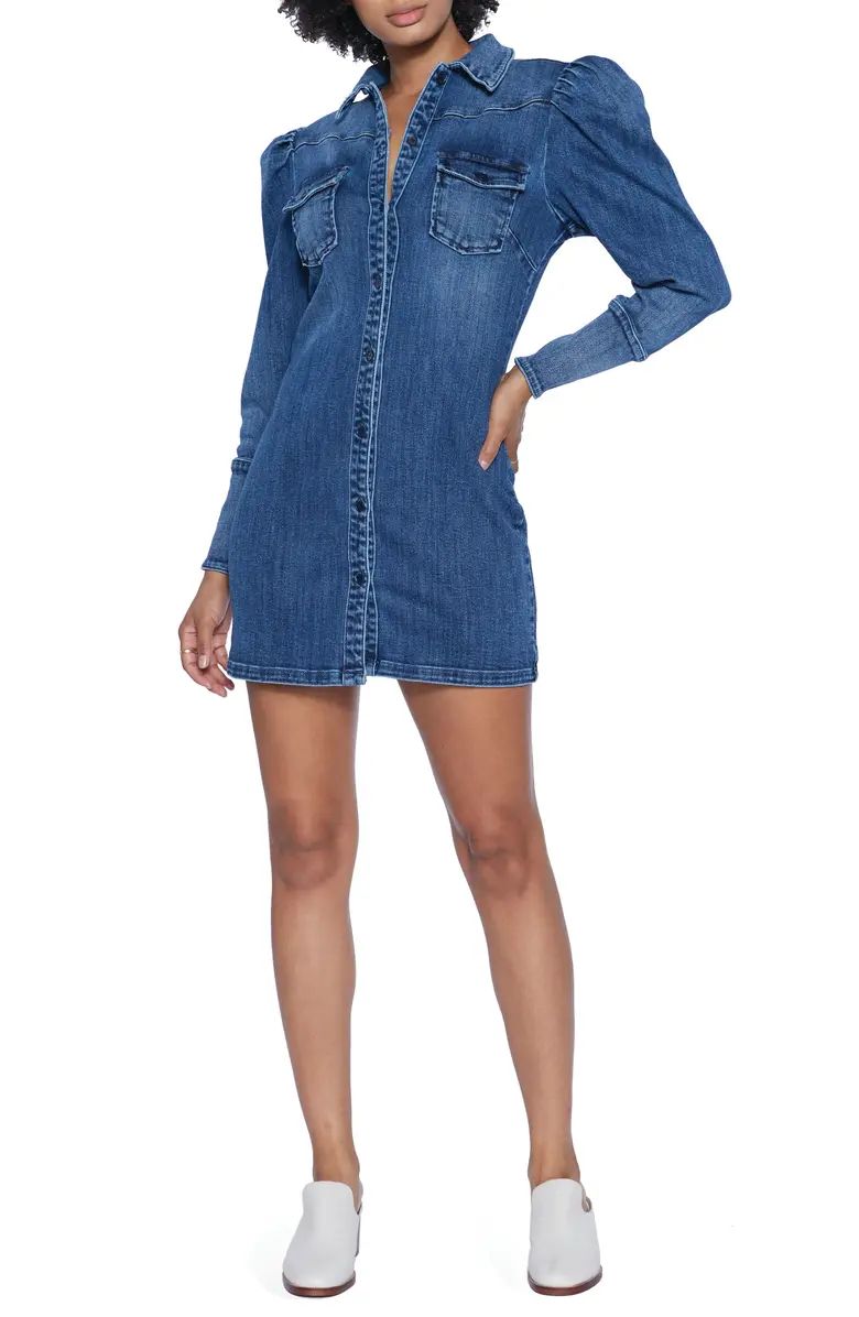 Denim Long Sleeve Shirtdress | Nordstrom