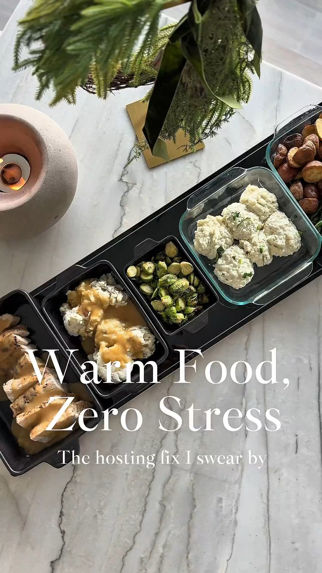 I personally love eating my food while it’s warm, and holiday dinners can be unpredictable, some dishes finish earlier than others, and family always arrives on their own schedule. This little device has saved me time and time again, making sure everyone gets a warm meal no matter what. Truly a game‑changer for hosting. 

Summerthompsonstyles

---

holiday hosting, warm meals, kitchen essentials, cozy dinners, festive cooking, modern home, dinner prep, seasonal entertaining

#LTKHome #LTKvlog #LTKSeasonal
