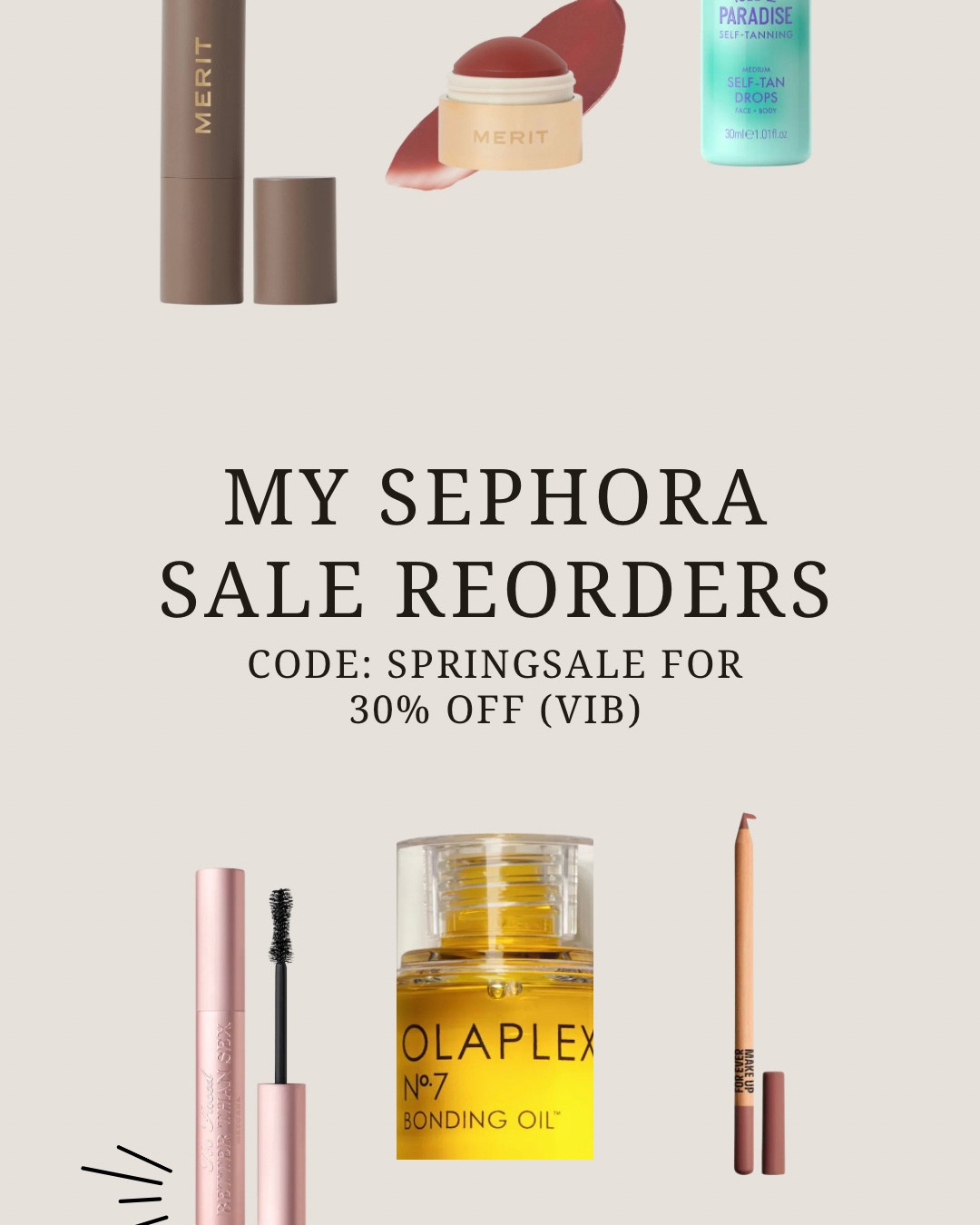 My Sephora sale must haves



#LTKSaleAlert #LTKselfcare #LTKBeauty