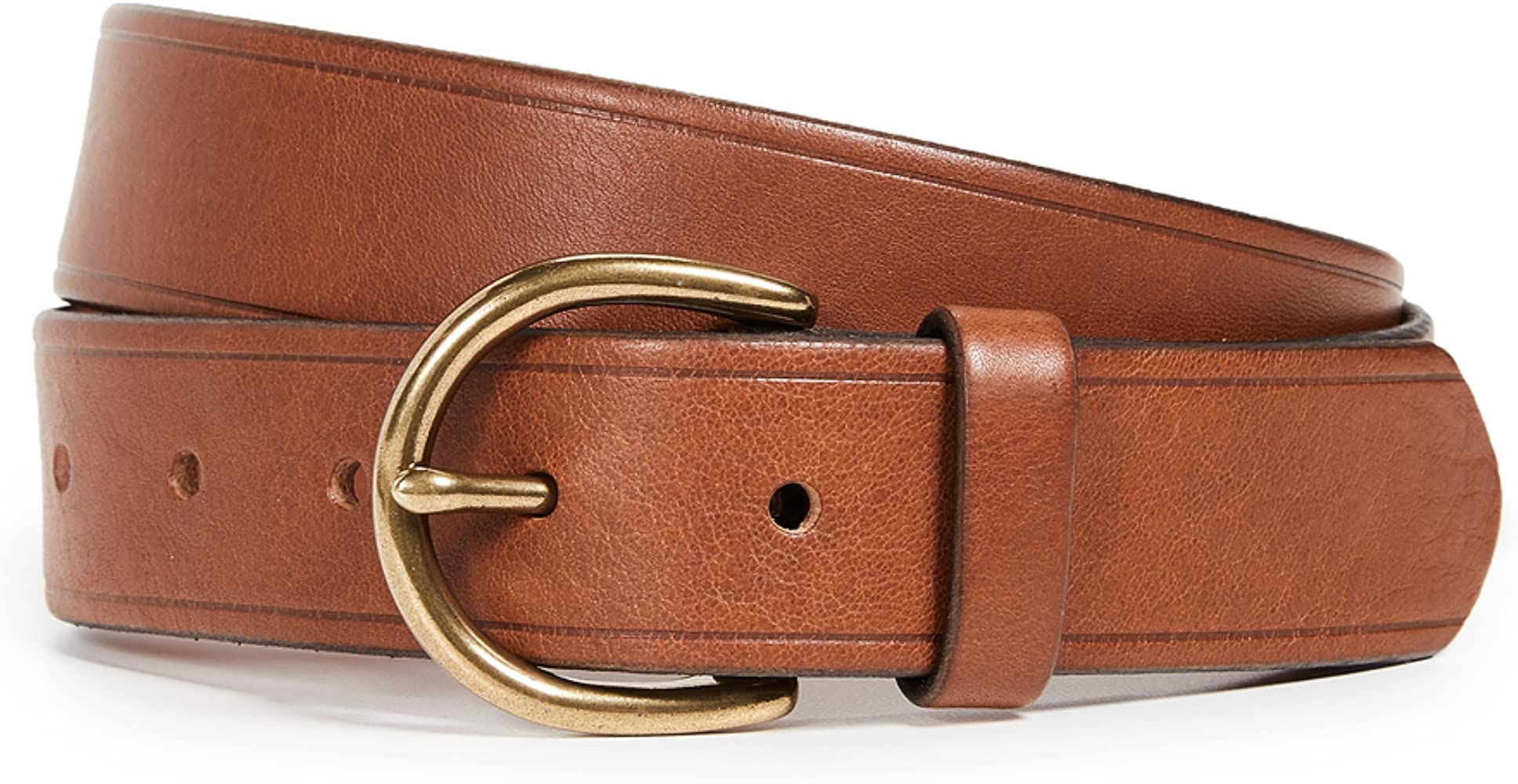 Madewell Women's Medium Perfect Leather Belt | Amazon (US)