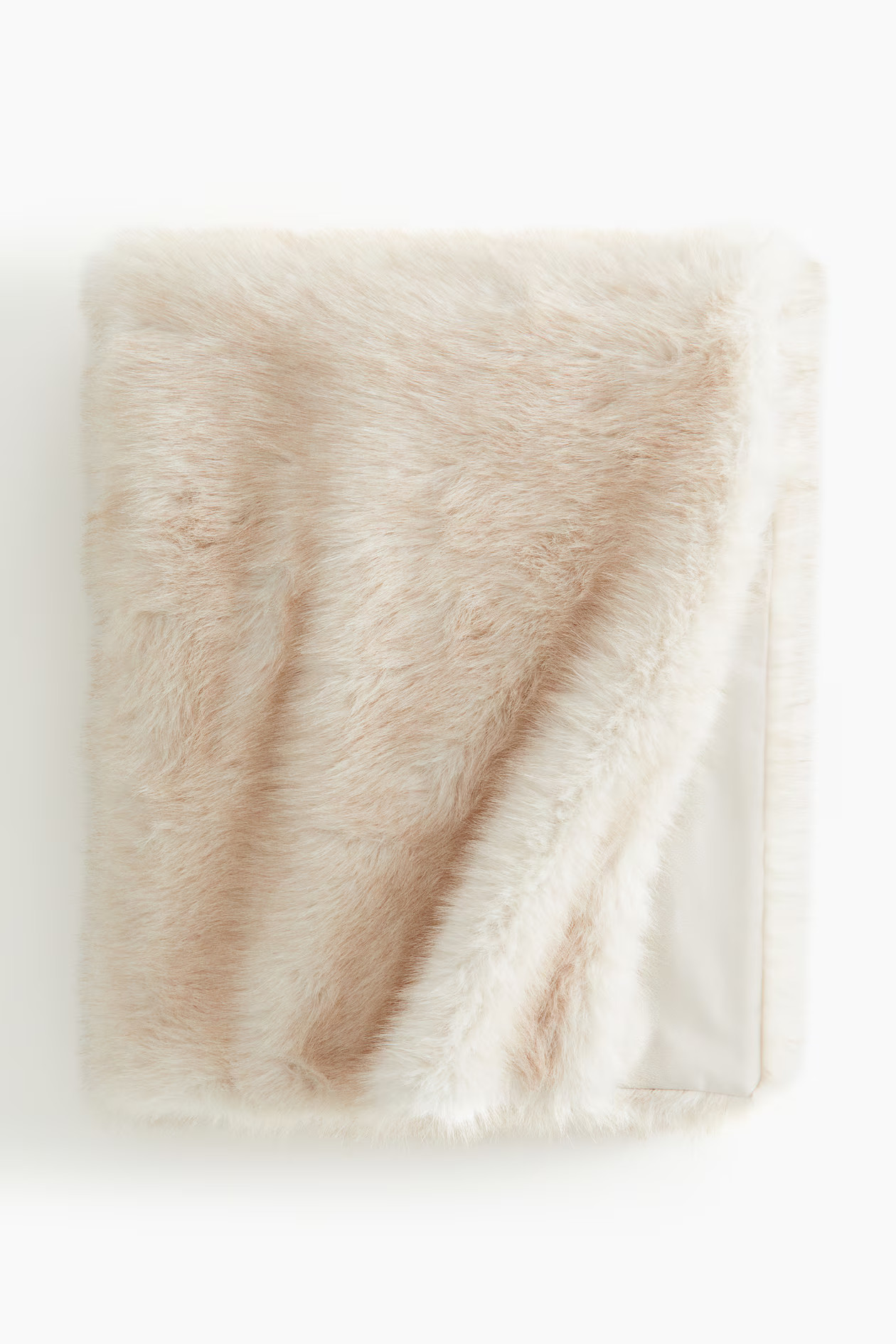 Fluffy Throw - Beige - Home All | H&M US | H&M (US + CA)