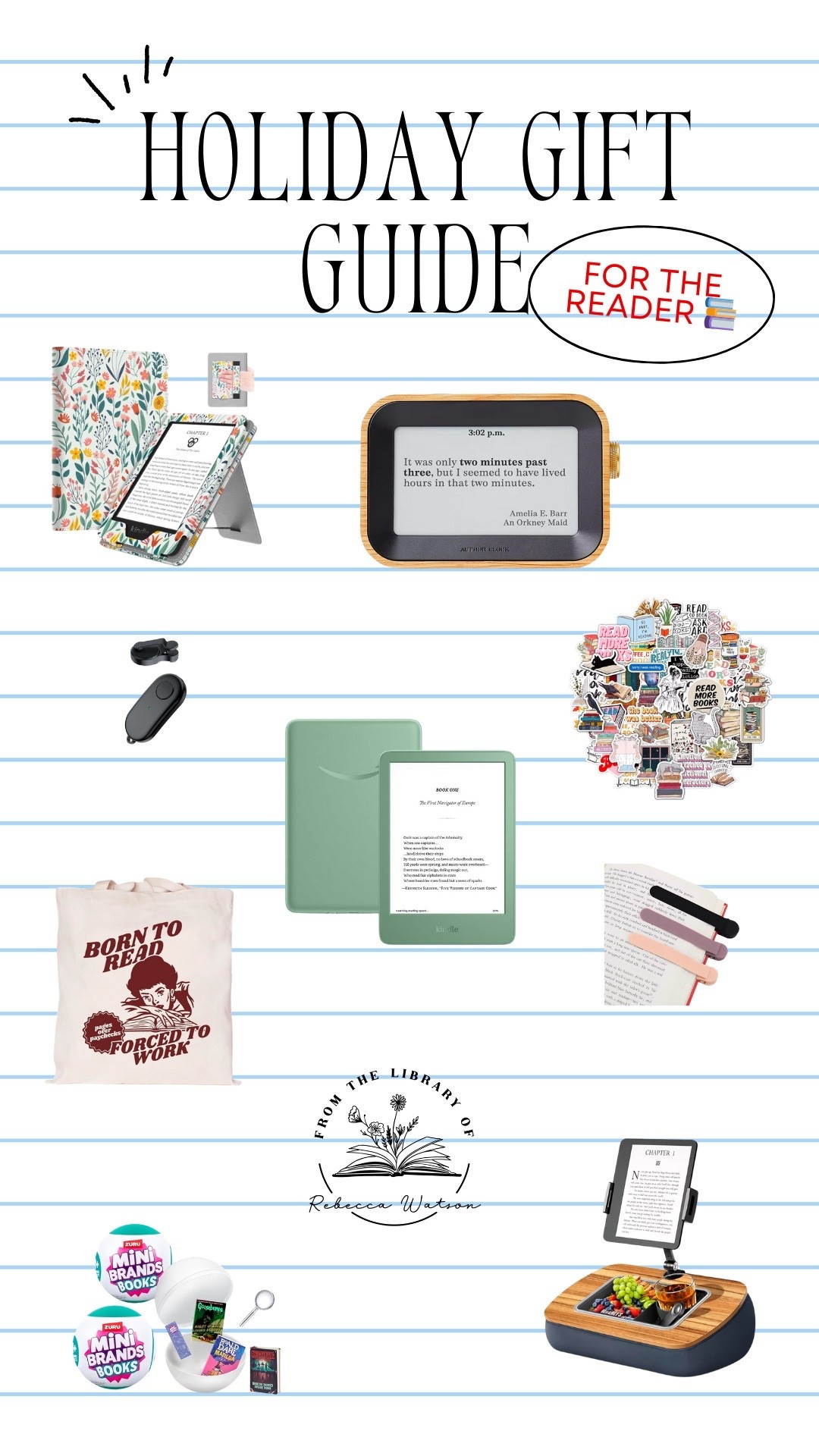 One of my favorite gift guides 😍 for those who love all things reading/books! 

#LTKSaleAlert #LTKGiftGuide #LTKCyberWeek