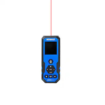 Kobalt 200-ft Indoor Red Laser Distance Measurer with Backlit Display | Lowe's