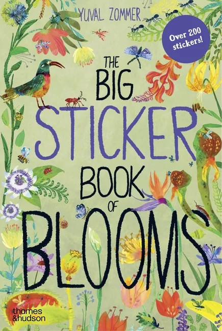 Big Book Of... The Big Sticker Book of Blooms, (Paperback) | Walmart (US)