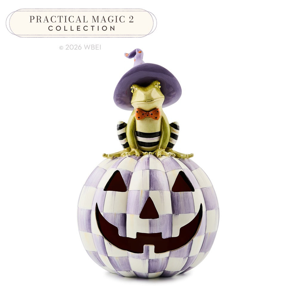 Halloween Illuminated Fergal Jack O' Lantern | MacKenzie-Childs