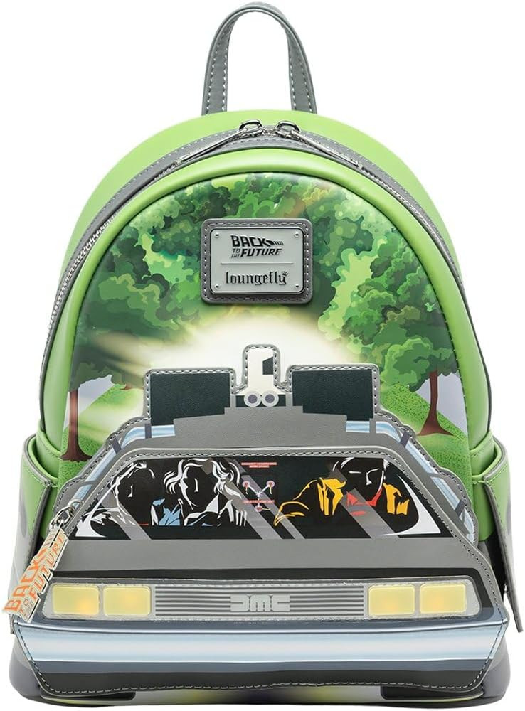 Loungefly Universal Back to the Future Light-Up DeLorean Women's Backpack | Amazon (US)