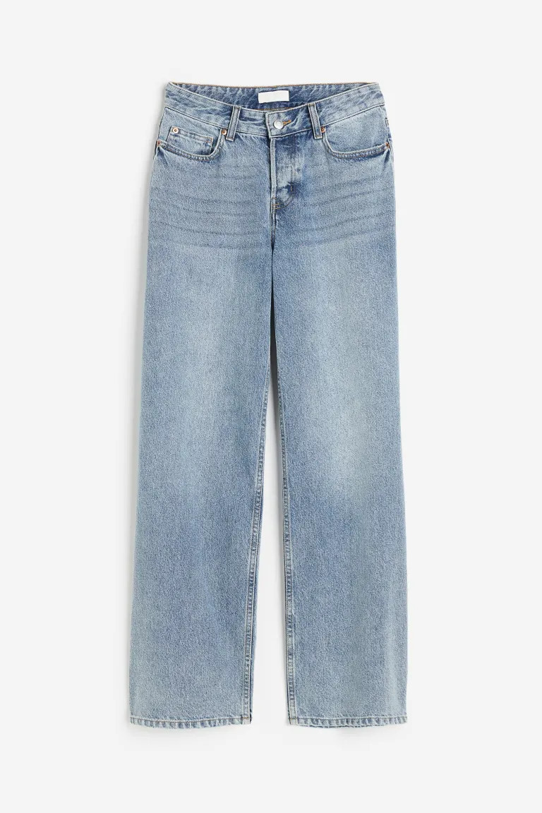 Wide Regular Jeans | H&M (UK, MY, IN, SG, PH, TW, HK)