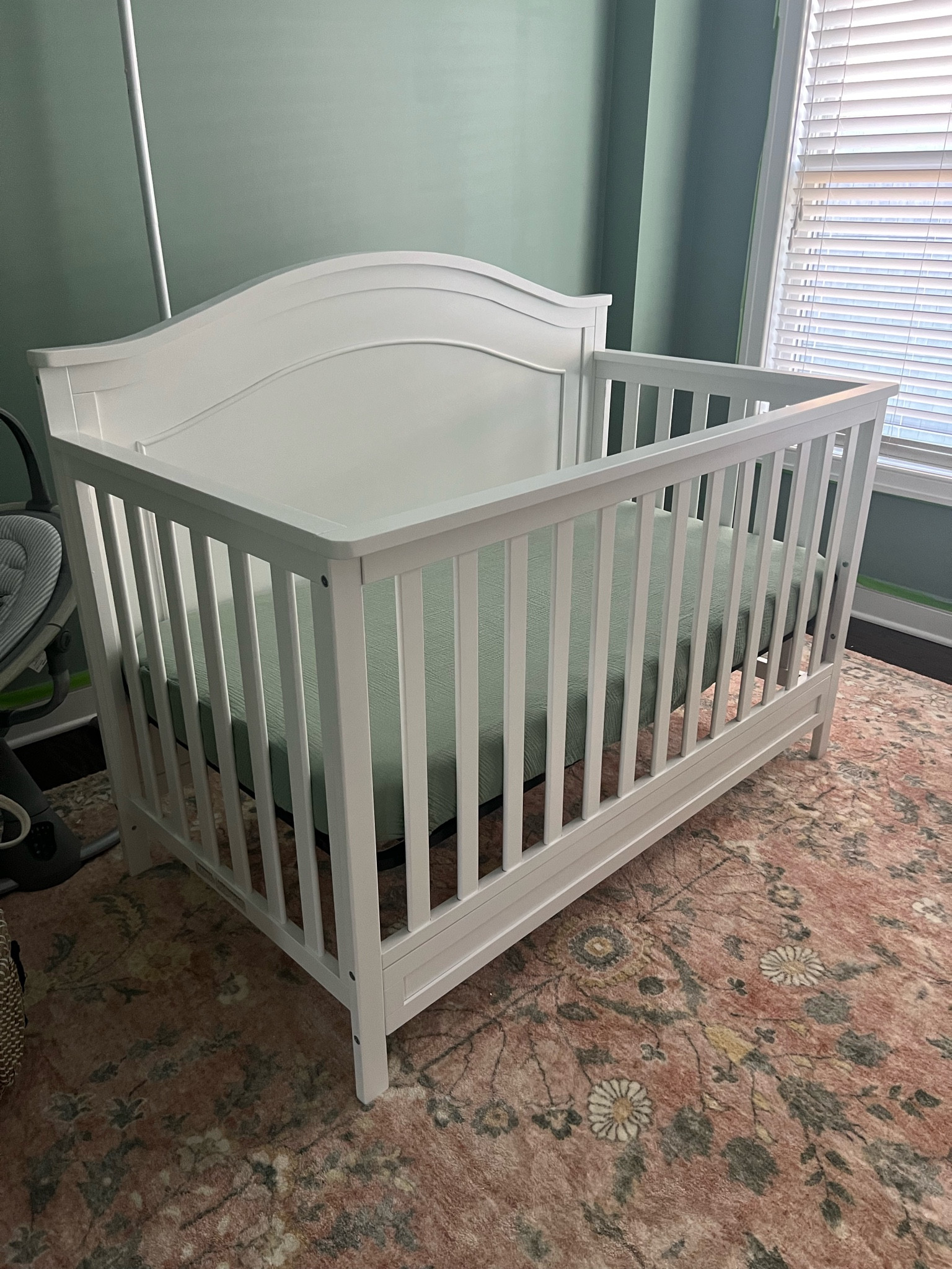 spent this beautiful sunday putting together the crib from wayfair, mattress, mattress pad, crib sheet from amazon 

#LTKHome #LTKFamily #LTKBaby