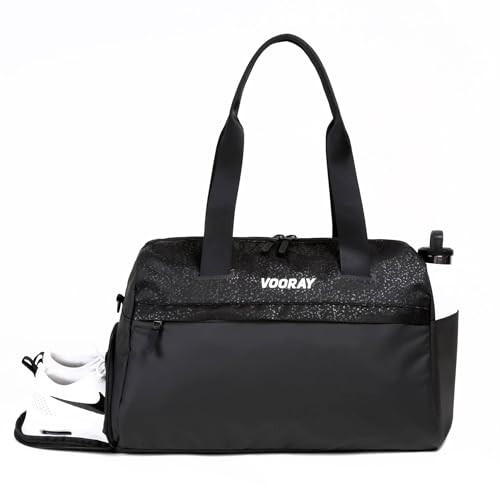 Vooray 25L Trainer Duffel Bag – Lightweight Travel Duffel for Women and Men with Shoe Pocket, Workout Bag, Weekender for Overnight, Football, Traveling, or Hospital Use | Amazon (US)