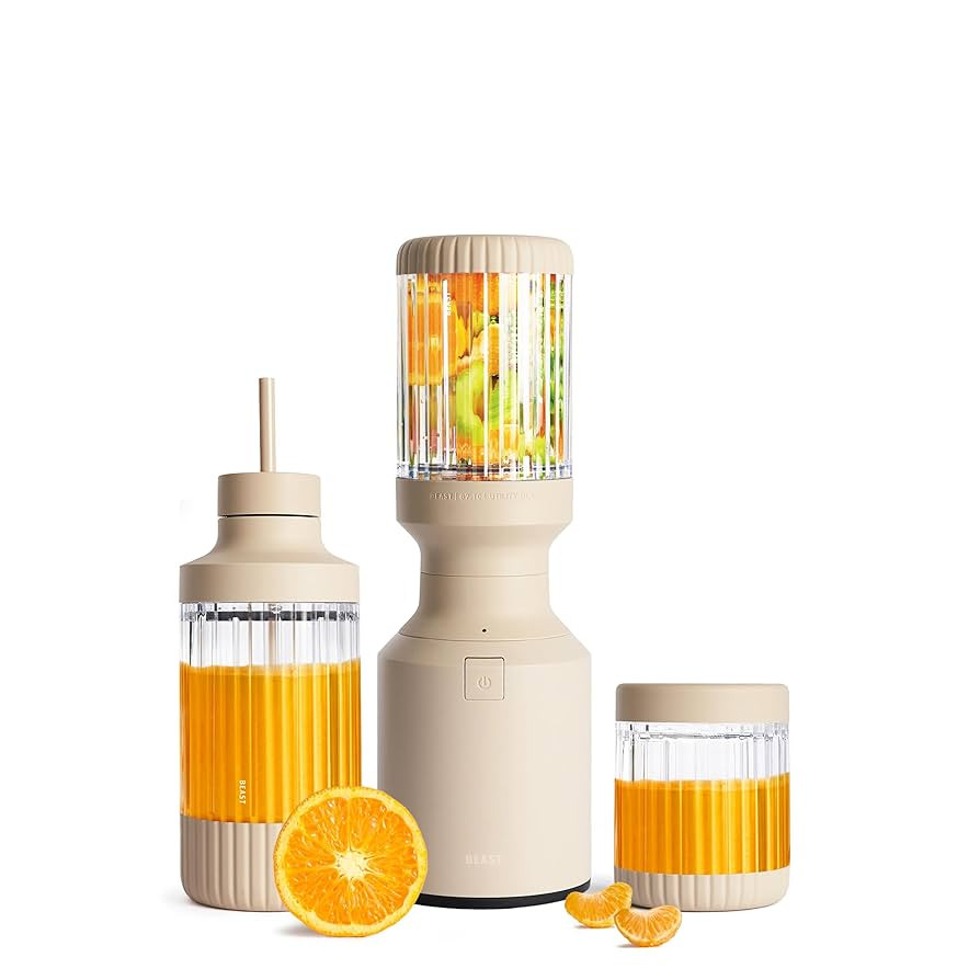 The Beast Mini Blender Plus | Mini Countertop Kitchen Blender | Blend Smoothies and Shakes, Dress... | Amazon (US)