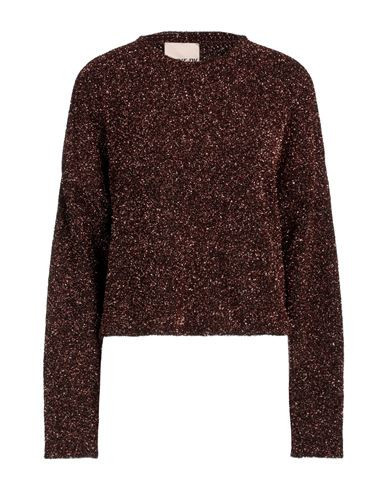 Aniye By Woman Sweater Rust Size S Polyamide, Metallic fiber | YOOX (US)