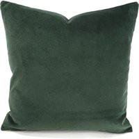 Solid Forest Green Velvet Pillow Cover - 20"" X Dark Cushion Case | Etsy (US)