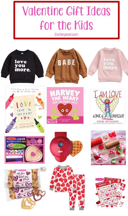 Valentines gift ideas for kids.
Valentines pajamas, books and more 

#LTKGiftGuide #LTKunder100 #LTKkids
