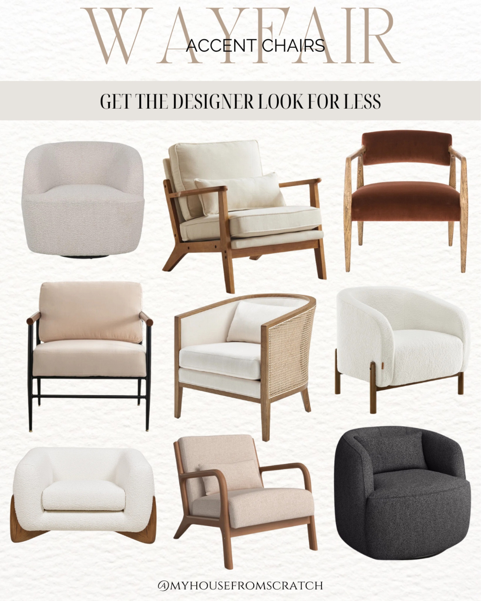Wayfair accent chairs, get the designer look for less!


#LTKFallSale #LTKStyleTip #LTKHome