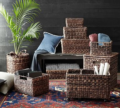 Havana Handwoven Seagrass Basket Collection | Pottery Barn (US)
