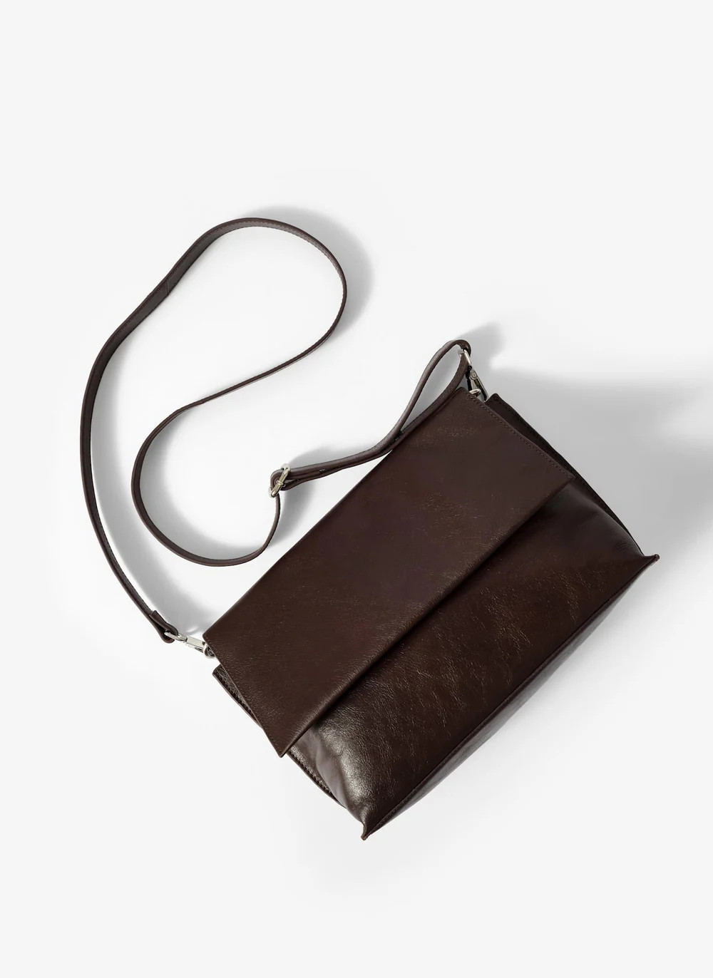 Daisy Burgundy Leather Bag | Mint Velvet