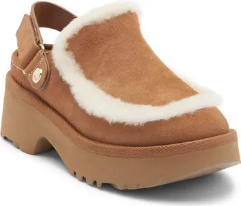 Esmee Genuine Shearling Clog (Women) | Nordstrom