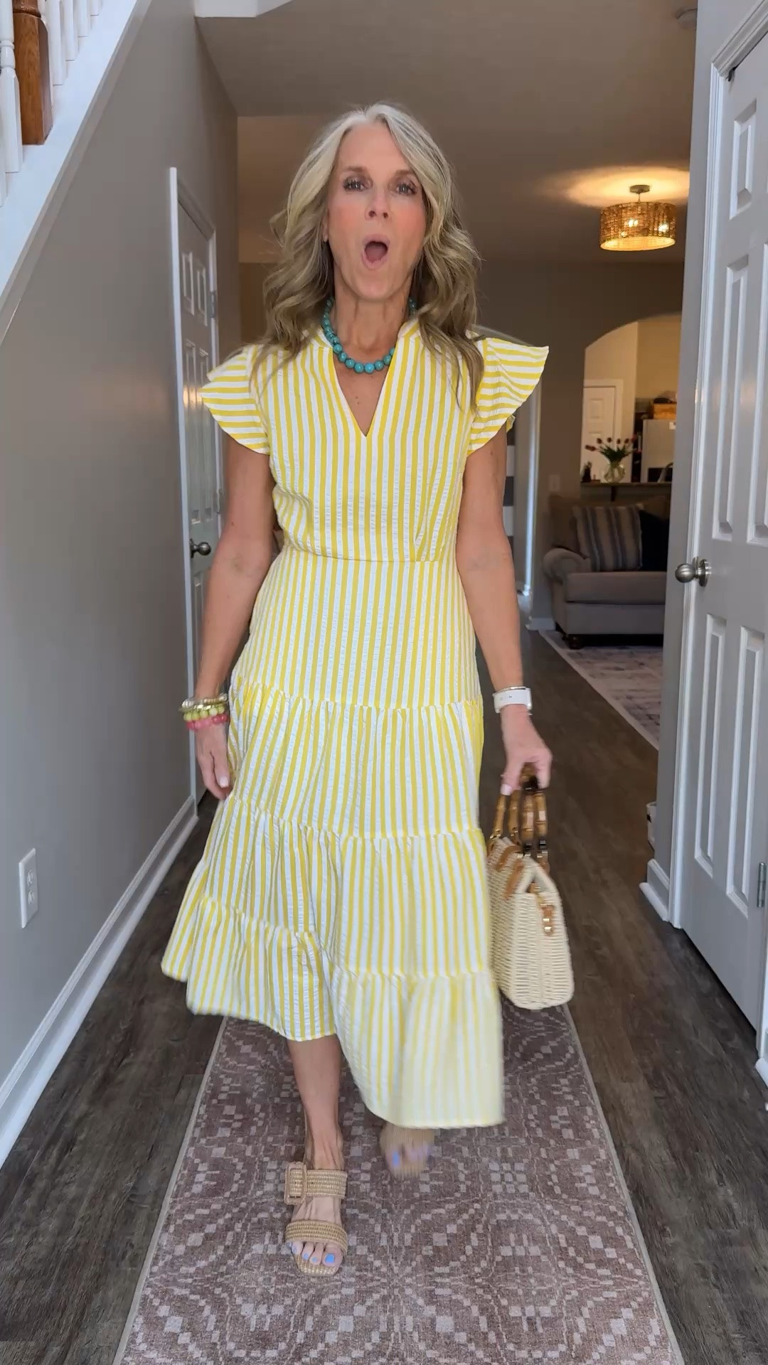This dress screams Sommer! I’m wearing extra small and the fit is fabulous

#LTKgrwm #LTKootd #LTKOver40
