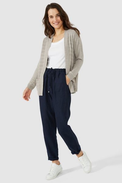 Edge To Edge Stripe Stitch Ultrasoft Cardigan | Debenhams UK