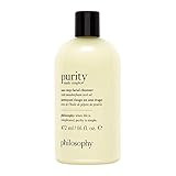 philosophy purity made simple one-step facial cleanser, 16 oz | Amazon (US)