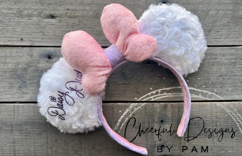 Daisy Duck Inspired Sewn Ears | Etsy (US)