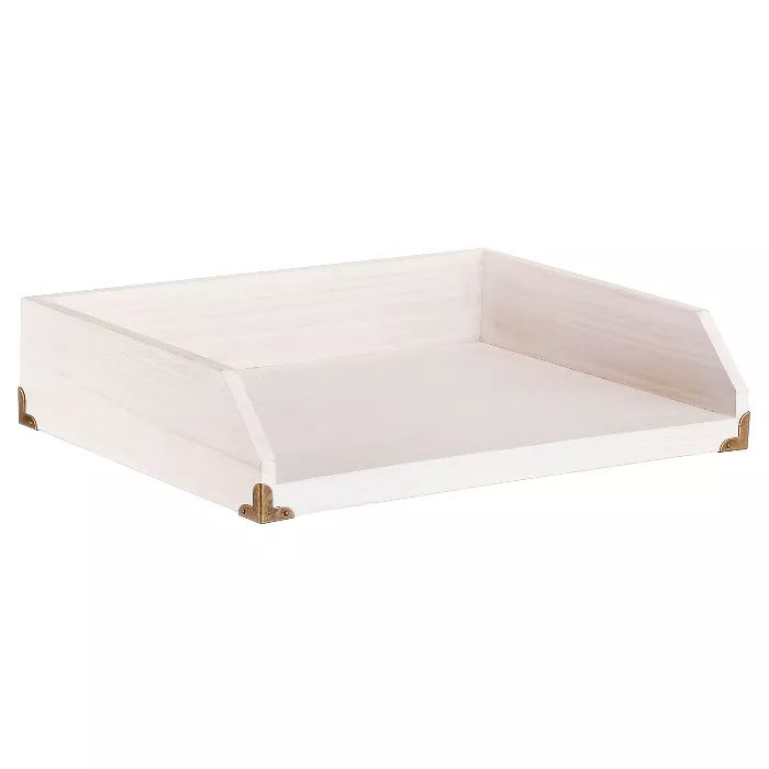 Paper Tray White Wood - Threshold&#8482; | Target